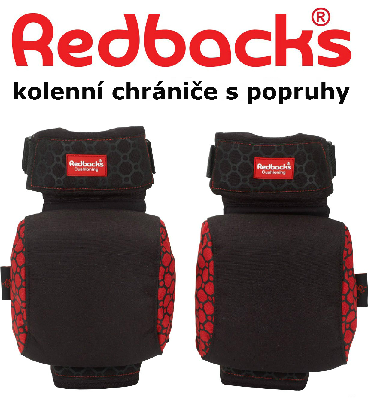 Kolenní chrániče REDBACKS strapped